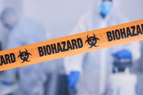Professional Biohazard technician working in Woodbridge, NJ